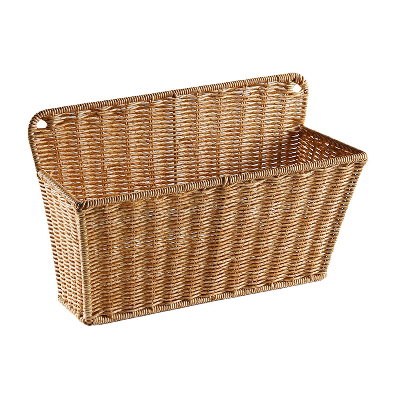Home Essentials Bathroom Storage - Skandynawski Styl Tkany Kosz do Przechowywania
