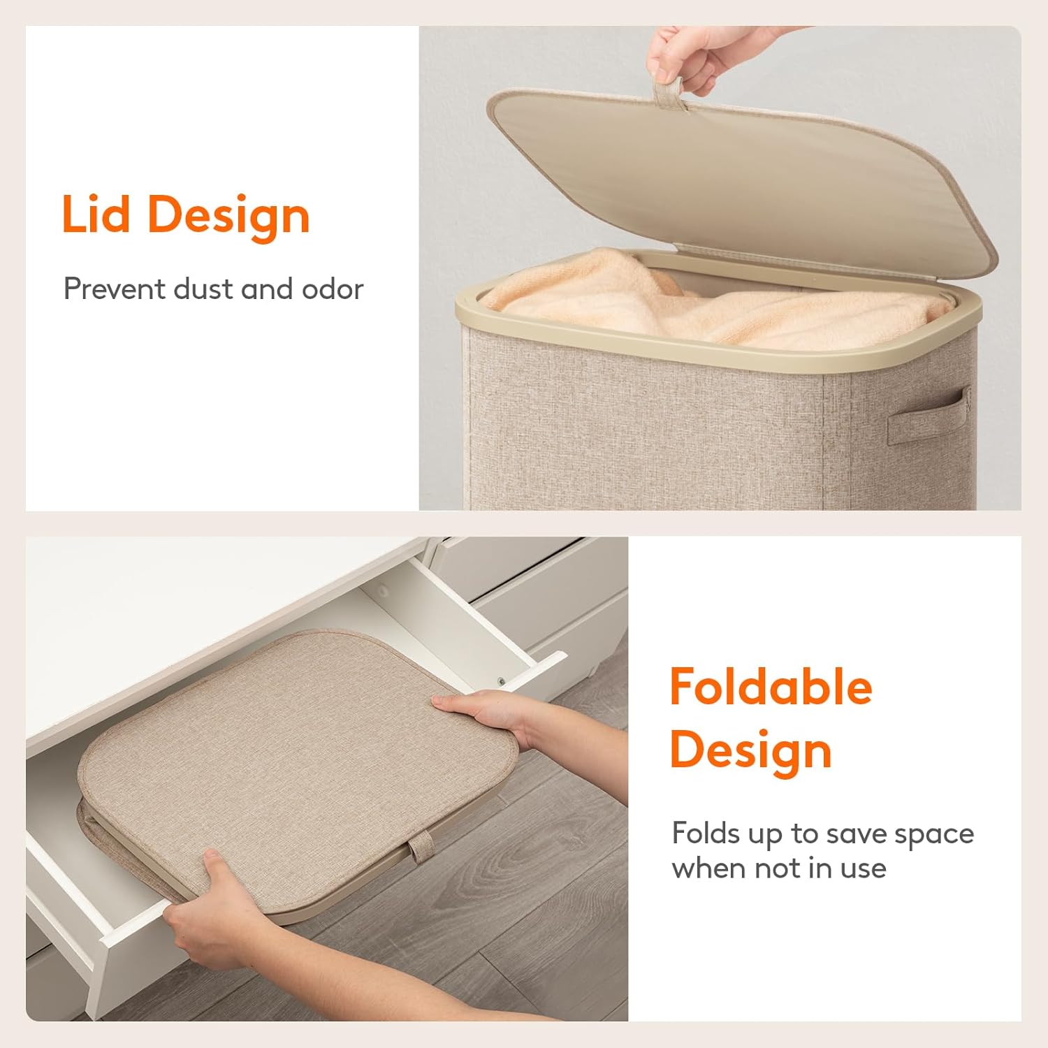Duży, plastikowy kosz na prani – Home Essentials Bathroom Storage recenzja i cena