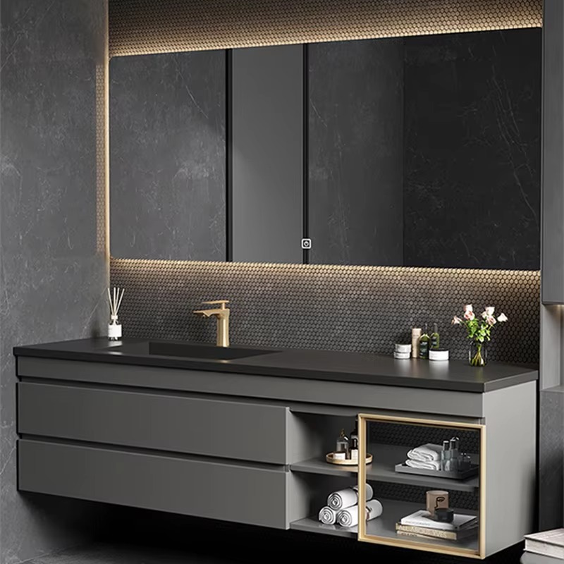Klasyczne nordyckie oświetleni – Home Bathroom Vanity Combo recenzja i cena