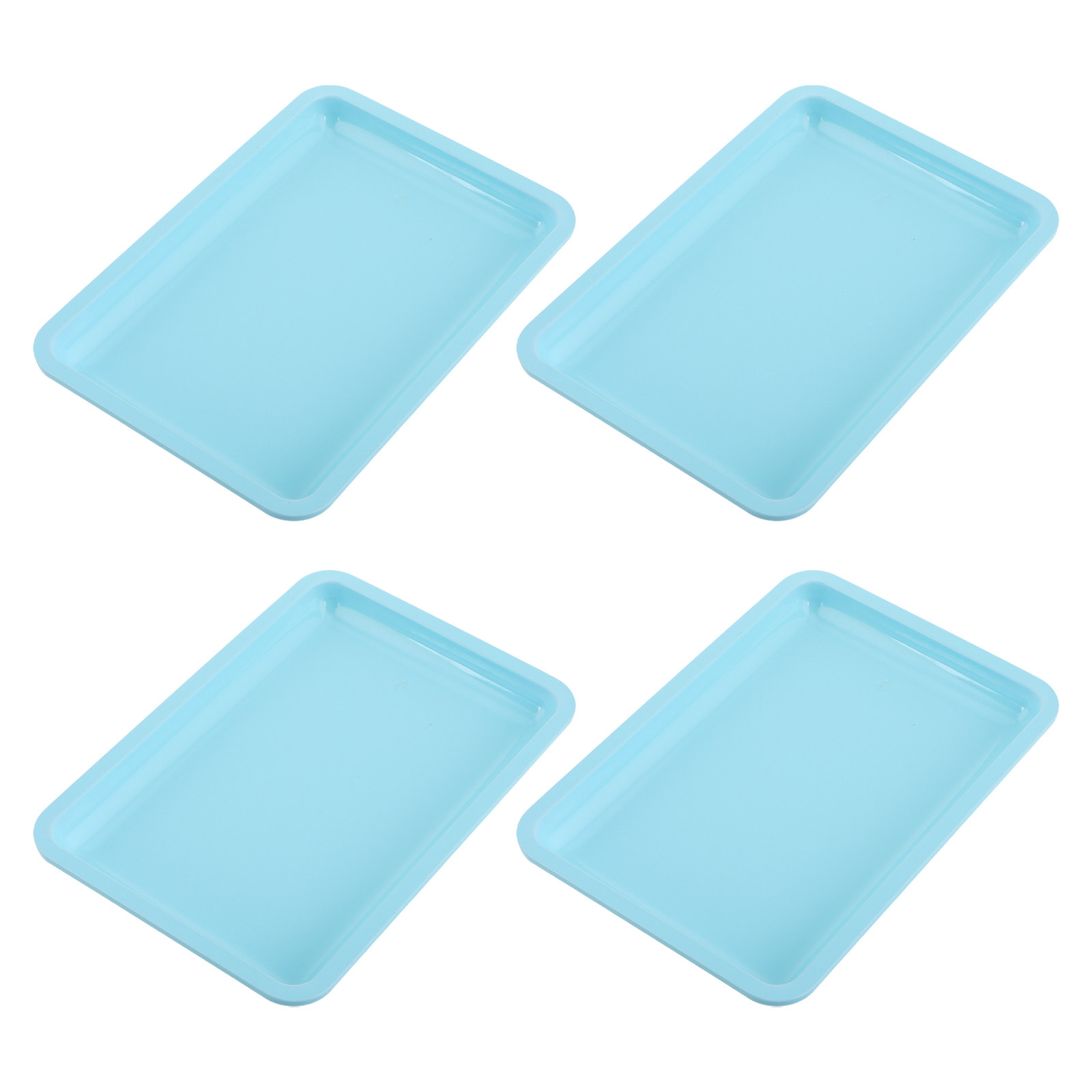 4 sztuki – metalowa taca ze st – Home Bathroom Organizer recenzja i cena